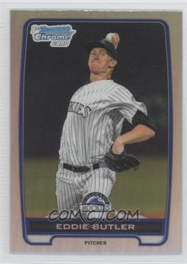 2012 Bowman Draft Picks & Prospects - Chrome Draft Picks - Refractors #BDPP103 - Eddie Butler