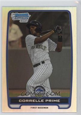 2012 Bowman Draft Picks & Prospects - Chrome Draft Picks - Refractors #BDPP114 - Correlle Prime