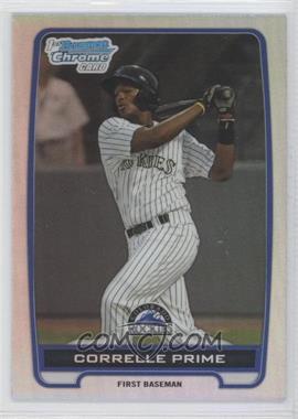 2012 Bowman Draft Picks & Prospects - Chrome Draft Picks - Refractors #BDPP114 - Correlle Prime