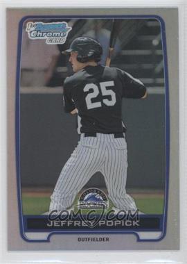 2012 Bowman Draft Picks & Prospects - Chrome Draft Picks - Refractors #BDPP121 - Jeffrey Popick