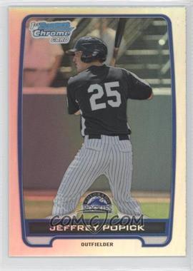 2012 Bowman Draft Picks & Prospects - Chrome Draft Picks - Refractors #BDPP121 - Jeffrey Popick