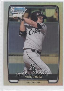 2012 Bowman Draft Picks & Prospects - Chrome Draft Picks - Refractors #BDPP124 - Abe Ruiz