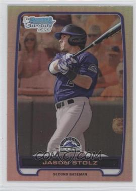 2012 Bowman Draft Picks & Prospects - Chrome Draft Picks - Refractors #BDPP125 - Jason Stolz