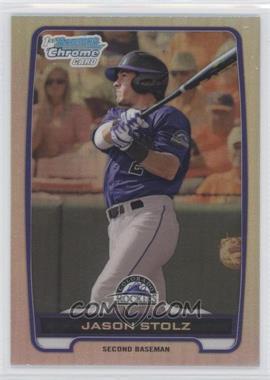 2012 Bowman Draft Picks & Prospects - Chrome Draft Picks - Refractors #BDPP125 - Jason Stolz