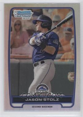 2012 Bowman Draft Picks & Prospects - Chrome Draft Picks - Refractors #BDPP125 - Jason Stolz