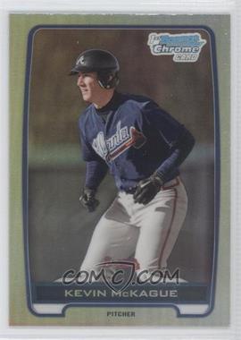 2012 Bowman Draft Picks & Prospects - Chrome Draft Picks - Refractors #BDPP130 - Kevin McKague