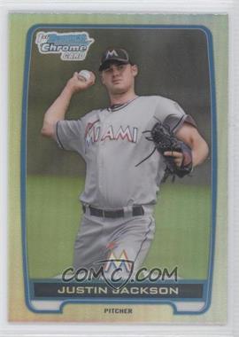 2012 Bowman Draft Picks & Prospects - Chrome Draft Picks - Refractors #BDPP148 - Justin Jackson