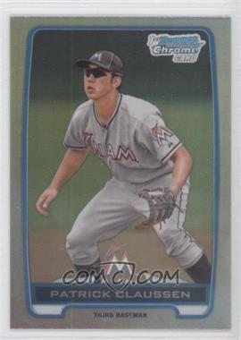 2012 Bowman Draft Picks & Prospects - Chrome Draft Picks - Refractors #BDPP156 - Patrick Claussen