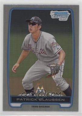 2012 Bowman Draft Picks & Prospects - Chrome Draft Picks - Refractors #BDPP156 - Patrick Claussen