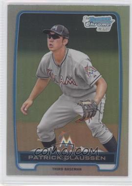 2012 Bowman Draft Picks & Prospects - Chrome Draft Picks - Refractors #BDPP156 - Patrick Claussen