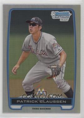 2012 Bowman Draft Picks & Prospects - Chrome Draft Picks - Refractors #BDPP156 - Patrick Claussen