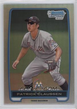 2012 Bowman Draft Picks & Prospects - Chrome Draft Picks - Refractors #BDPP156 - Patrick Claussen