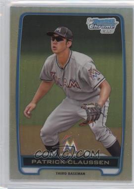 2012 Bowman Draft Picks & Prospects - Chrome Draft Picks - Refractors #BDPP156 - Patrick Claussen