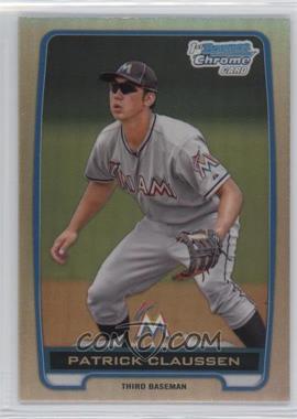 2012 Bowman Draft Picks & Prospects - Chrome Draft Picks - Refractors #BDPP156 - Patrick Claussen