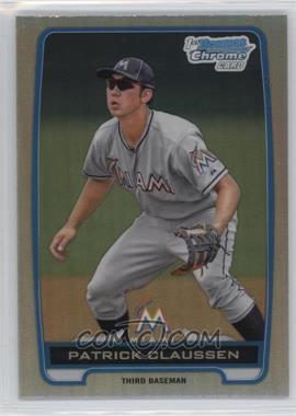 2012 Bowman Draft Picks & Prospects - Chrome Draft Picks - Refractors #BDPP156 - Patrick Claussen