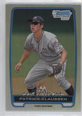 2012 Bowman Draft Picks & Prospects - Chrome Draft Picks - Refractors #BDPP156 - Patrick Claussen