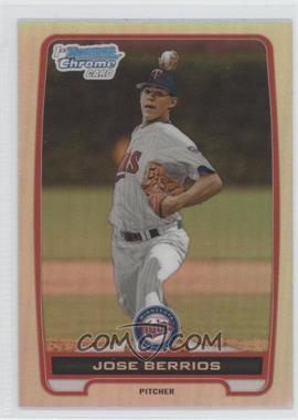 2012 Bowman Draft Picks & Prospects - Chrome Draft Picks - Refractors #BDPP16 - Jose Berrios