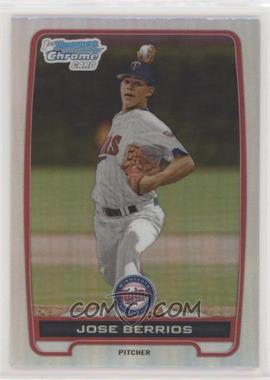 2012 Bowman Draft Picks & Prospects - Chrome Draft Picks - Refractors #BDPP16 - Jose Berrios