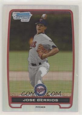 2012 Bowman Draft Picks & Prospects - Chrome Draft Picks - Refractors #BDPP16 - Jose Berrios