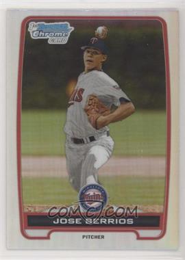 2012 Bowman Draft Picks & Prospects - Chrome Draft Picks - Refractors #BDPP16 - Jose Berrios