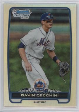 2012 Bowman Draft Picks & Prospects - Chrome Draft Picks - Refractors #BDPP17 - Gavin Cecchini