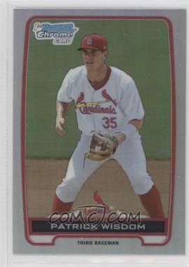 2012 Bowman Draft Picks & Prospects - Chrome Draft Picks - Refractors #BDPP28 - Patrick Wisdom