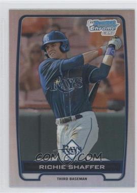 2012 Bowman Draft Picks & Prospects - Chrome Draft Picks - Refractors #BDPP30 - Richie Shaffer