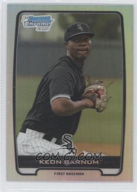 2012 Bowman Draft Picks & Prospects - Chrome Draft Picks - Refractors #BDPP5 - Keon Barnum