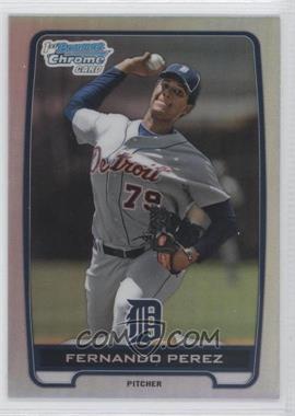 2012 Bowman Draft Picks & Prospects - Chrome Draft Picks - Refractors #BDPP50 - Fernando Perez