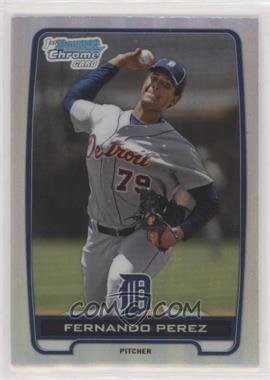 2012 Bowman Draft Picks & Prospects - Chrome Draft Picks - Refractors #BDPP50 - Fernando Perez