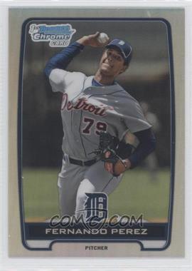 2012 Bowman Draft Picks & Prospects - Chrome Draft Picks - Refractors #BDPP50 - Fernando Perez