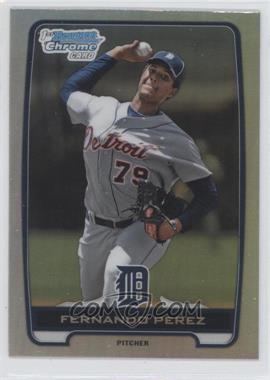 2012 Bowman Draft Picks & Prospects - Chrome Draft Picks - Refractors #BDPP50 - Fernando Perez