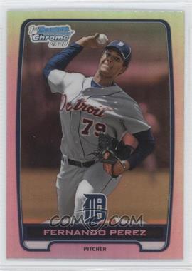 2012 Bowman Draft Picks & Prospects - Chrome Draft Picks - Refractors #BDPP50 - Fernando Perez