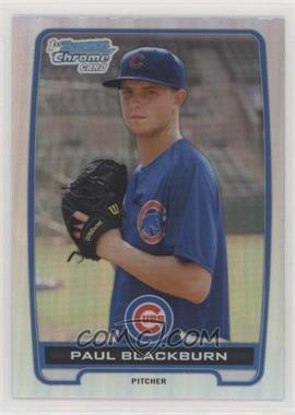 2012 Bowman Draft Picks & Prospects - Chrome Draft Picks - Refractors #BDPP6 - Paul Blackburn