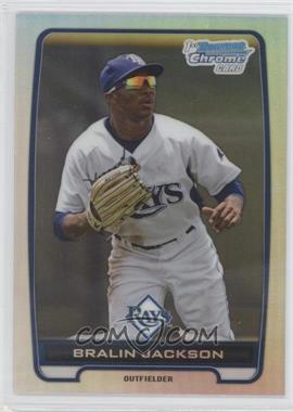 2012 Bowman Draft Picks & Prospects - Chrome Draft Picks - Refractors #BDPP60 - Bralin Jackson