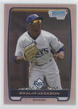 2012 Bowman Draft Picks & Prospects - Chrome Draft Picks - Refractors #BDPP60 - Bralin Jackson