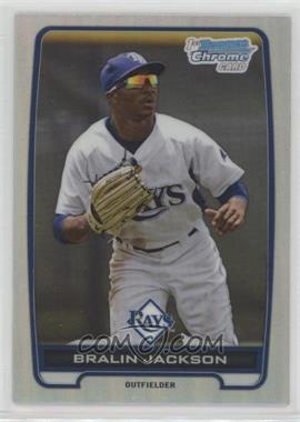 2012 Bowman Draft Picks & Prospects - Chrome Draft Picks - Refractors #BDPP60 - Bralin Jackson