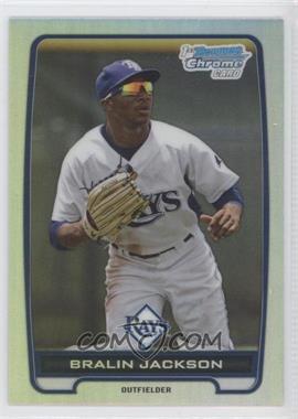 2012 Bowman Draft Picks & Prospects - Chrome Draft Picks - Refractors #BDPP60 - Bralin Jackson