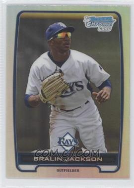 2012 Bowman Draft Picks & Prospects - Chrome Draft Picks - Refractors #BDPP60 - Bralin Jackson