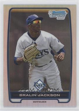 2012 Bowman Draft Picks & Prospects - Chrome Draft Picks - Refractors #BDPP60 - Bralin Jackson