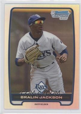 2012 Bowman Draft Picks & Prospects - Chrome Draft Picks - Refractors #BDPP60 - Bralin Jackson