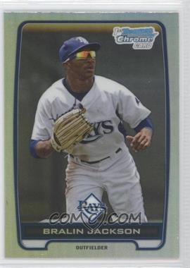 2012 Bowman Draft Picks & Prospects - Chrome Draft Picks - Refractors #BDPP60 - Bralin Jackson