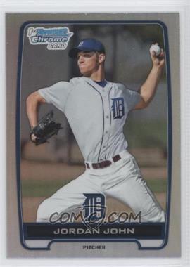 2012 Bowman Draft Picks & Prospects - Chrome Draft Picks - Refractors #BDPP62 - Jordan John