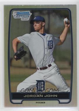 2012 Bowman Draft Picks & Prospects - Chrome Draft Picks - Refractors #BDPP62 - Jordan John