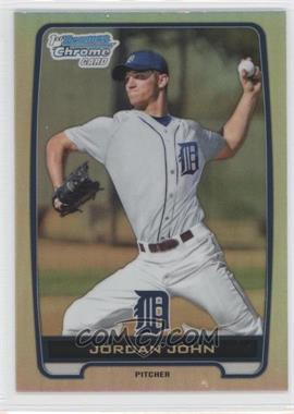 2012 Bowman Draft Picks & Prospects - Chrome Draft Picks - Refractors #BDPP62 - Jordan John