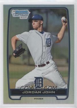 2012 Bowman Draft Picks & Prospects - Chrome Draft Picks - Refractors #BDPP62 - Jordan John