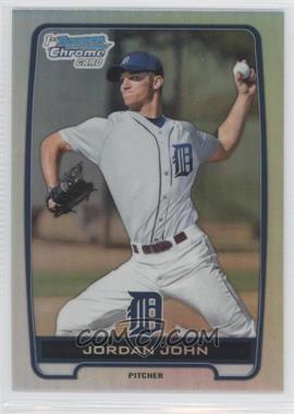 2012 Bowman Draft Picks & Prospects - Chrome Draft Picks - Refractors #BDPP62 - Jordan John