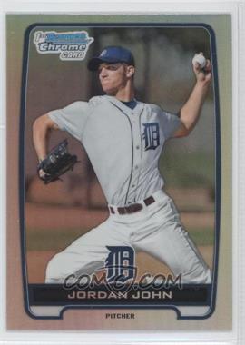 2012 Bowman Draft Picks & Prospects - Chrome Draft Picks - Refractors #BDPP62 - Jordan John