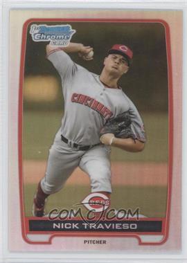 2012 Bowman Draft Picks & Prospects - Chrome Draft Picks - Refractors #BDPP7 - Nick Travieso