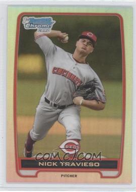 2012 Bowman Draft Picks & Prospects - Chrome Draft Picks - Refractors #BDPP7 - Nick Travieso